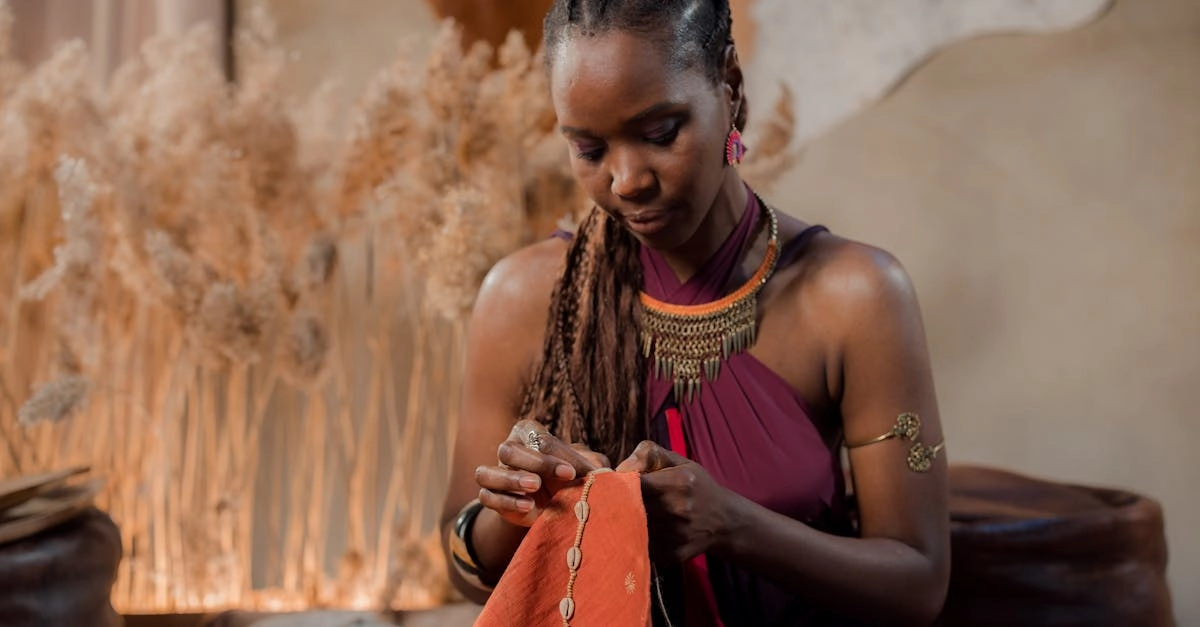 Африканские мотивы в современном дизайне интерьера с декоративными элементами