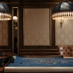 Стильная домашняя игровая зона с современным дизайном интерьера